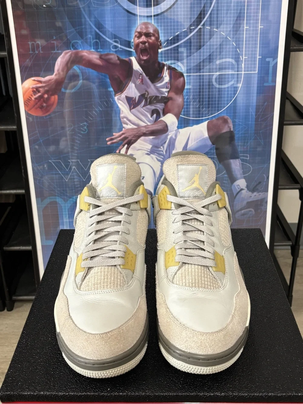 Size 16- Nike Air Jordan 4 Retro SE Craft Shoes Sneakers Photon Dust DV3742-021